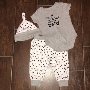 Baby boy outfit with hat